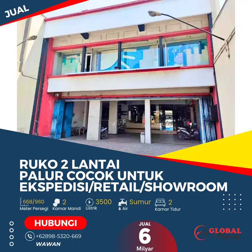 Ruko Palur Cocok Untuk Showroom/Retail/Ekspedisi