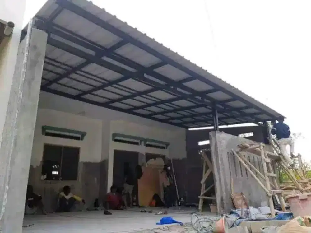 Kanopi pakai baja ringan