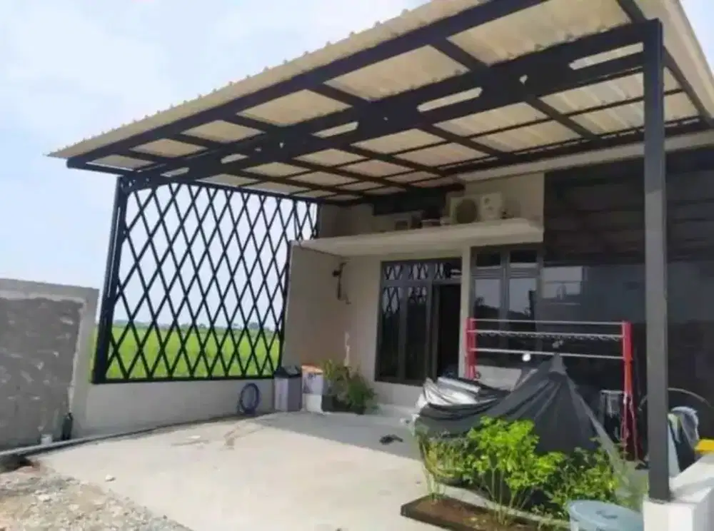 Kanopi +gudang baja ringan