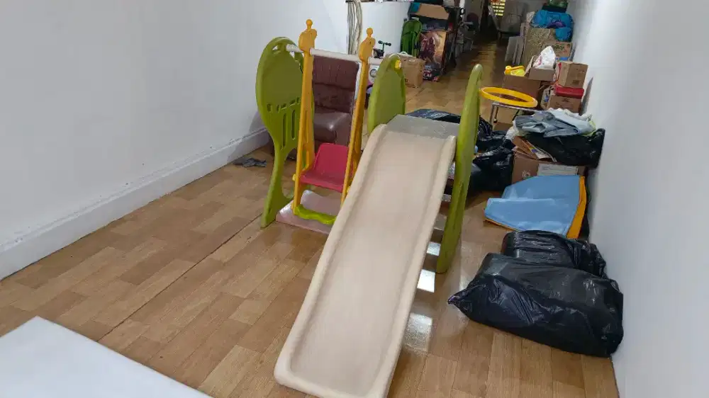 Perosotan, basket ring dan ayunan all in1