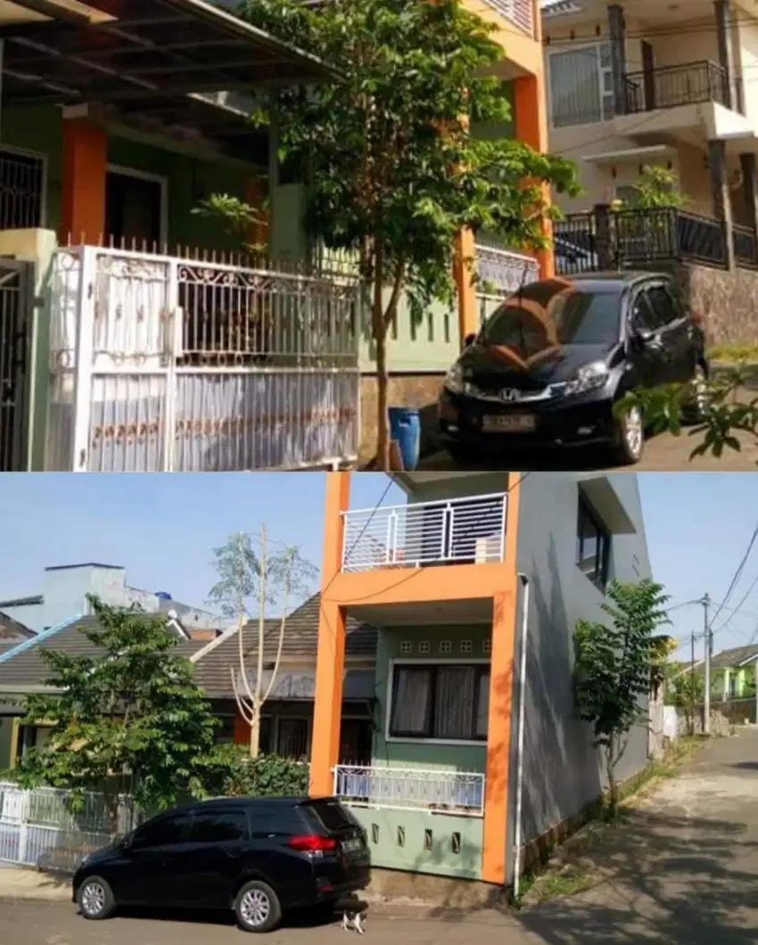 Rumah Unik Konsep 2 Bangunan di Padasuka Ideal Residence Bandung
