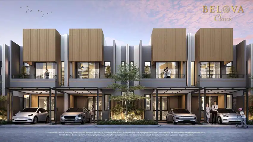 Dijual Hunian Cantik 6x11 Belova Classic  Terravia di BSD City, Tgr