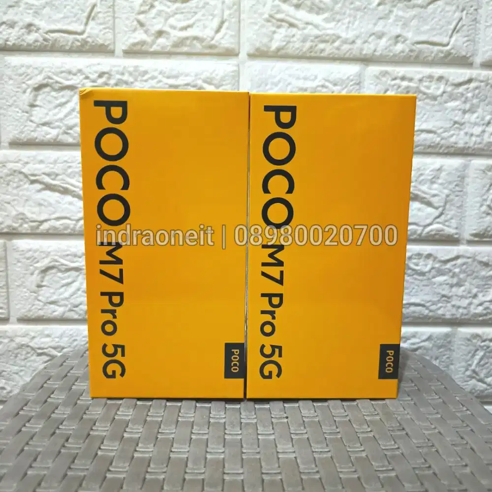 Poco M7 Pro 5G 8/256 New BNIB No Repack Garansi Resmi Xiaomi