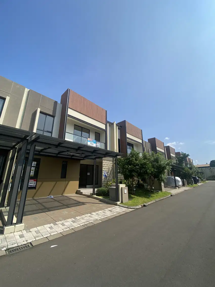 JUAL MODAL RUMAH MODERN MINIMALIS DI CARSON GADING SERPONG