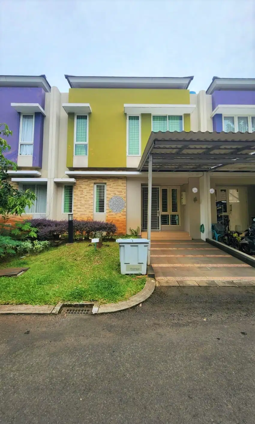 Dijual rumah minimalis tiga kamar tidur gading serpong