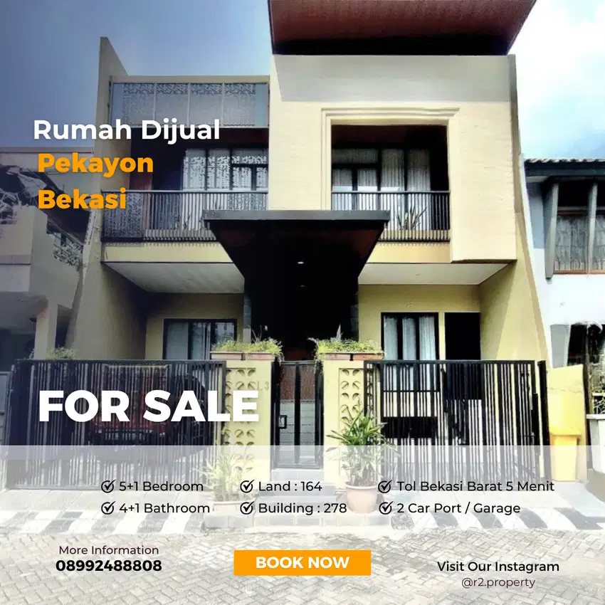 Rumah Dijual di Bekasi Pekayon