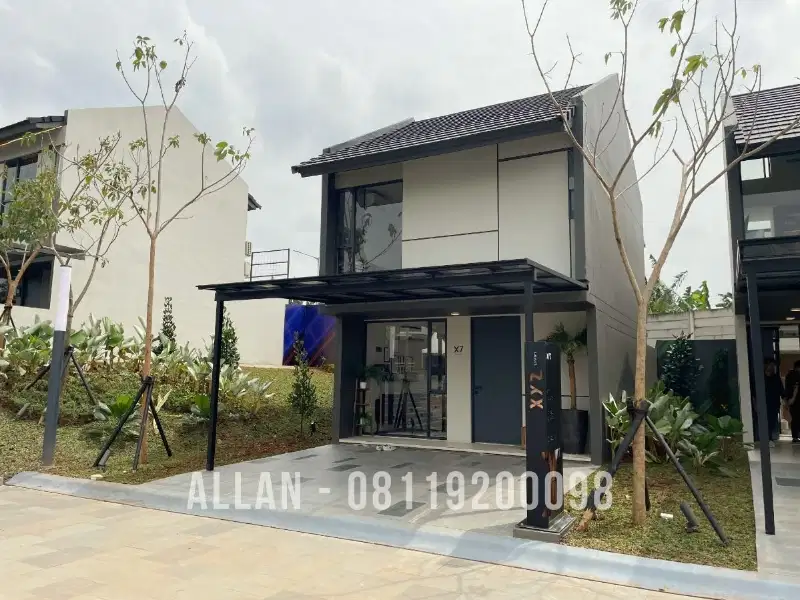 Rumah 3 kamar tipe X7 Park Serpong tahap 4 Tangerang