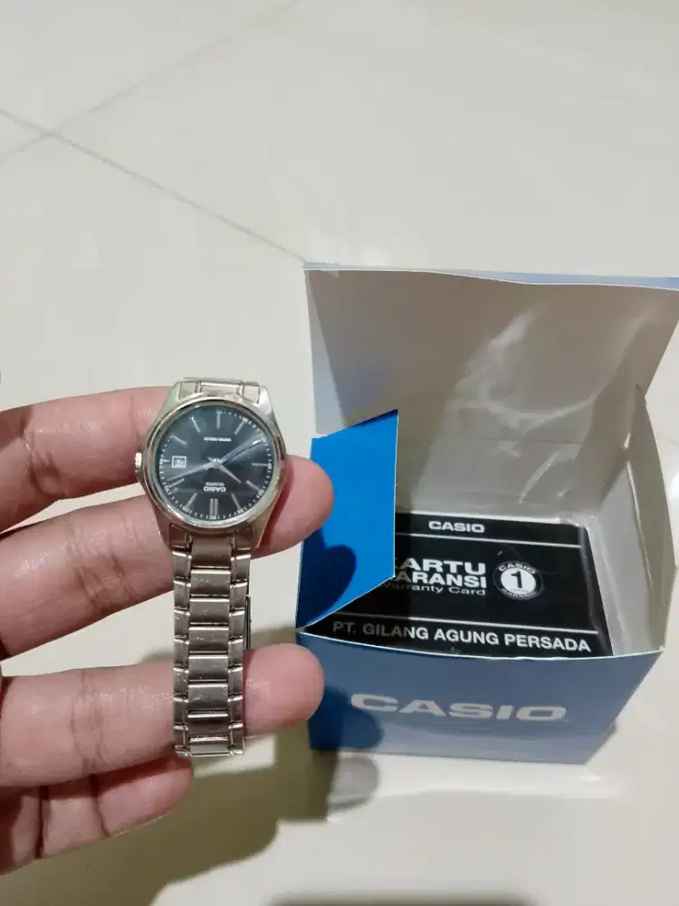 Jam tangan wanita casio original full set