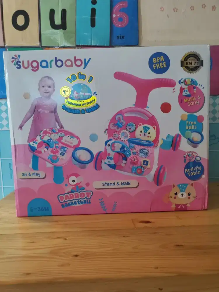 Sugar Baby Walker & Table BaRu