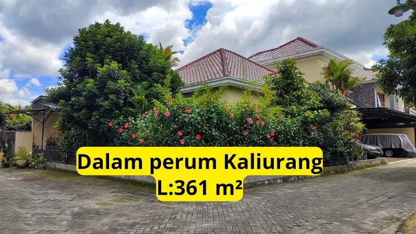 Rumah luas Perumahan Kaliurang km 9 Jogja