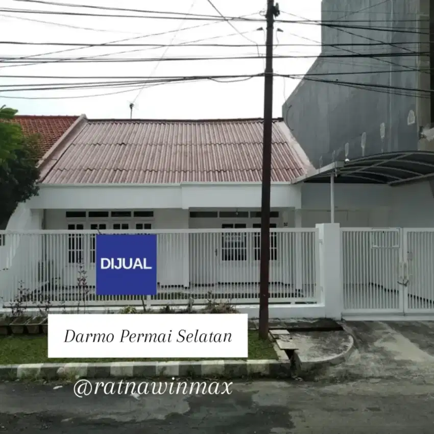 Dijual Rumah Siap Huni Baru Renovasi Darmo Permai Selatan