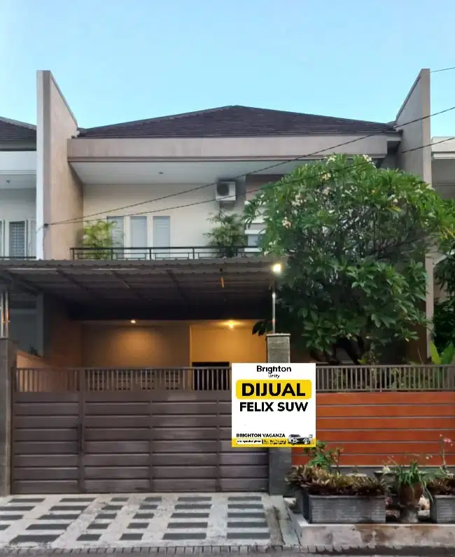 Jual Rumah Baru 2 lt  Araya 1 Galaxy Bumi Permai