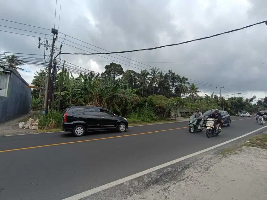 Jual Tanah 6,4are Jln Utama Mengwi dkt Gudang Cocacola