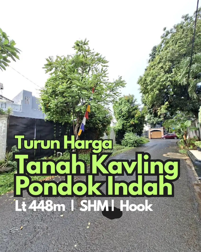 Jual Tanah Kavling Hook Di Pondok Indah Jaksel