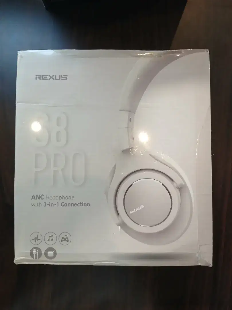 Rexus S8 Pro Headset Bluetooth Wireless with ANC -