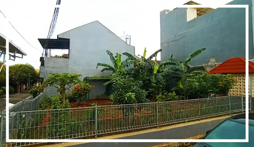 [HOOK] TANAH KAVLING VILLA PELANGI HI PADA LUAS 154 m2, BEKASI