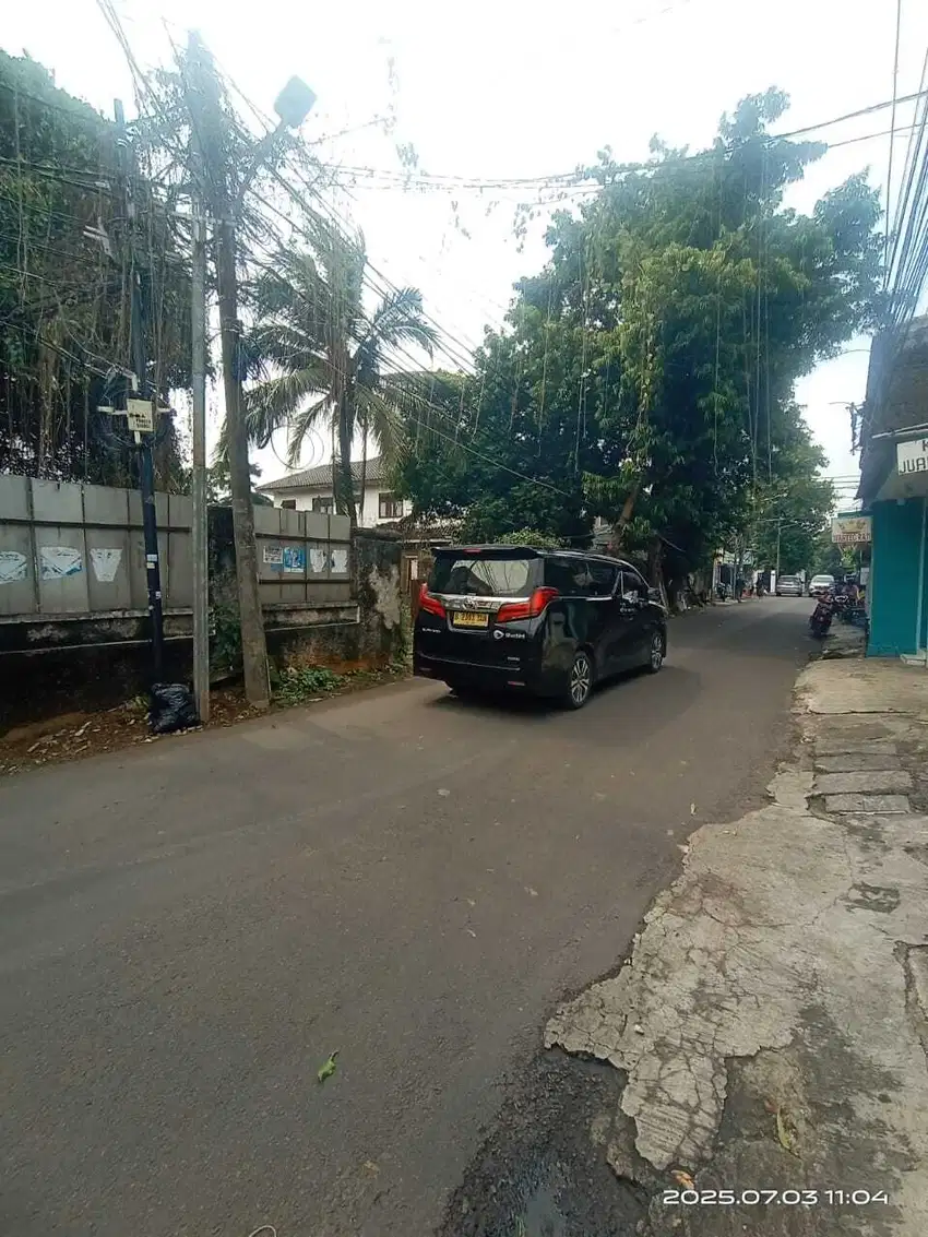 Sewa Tanah kemang Jaksel Luas 1.886 m² - Bebas banjir & strategis