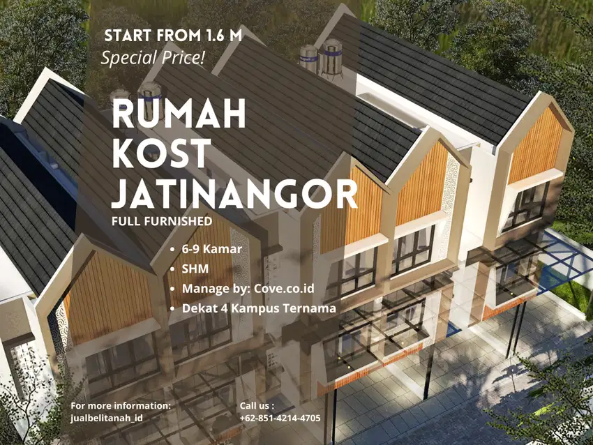 JUAL KOSAN 4 MENIT UNPAD JATINANGOR BANDUNG