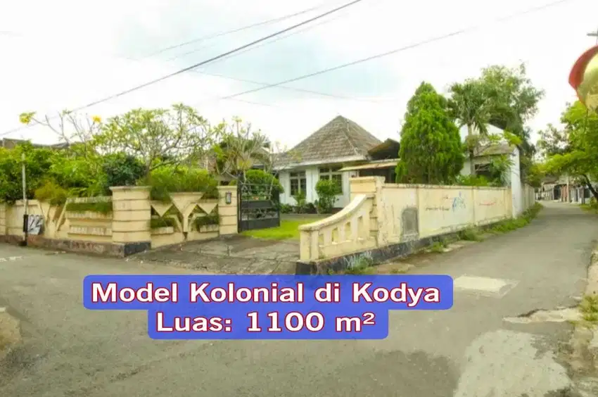 Rumah Kolonial Belanda 1000 Meter Jogja