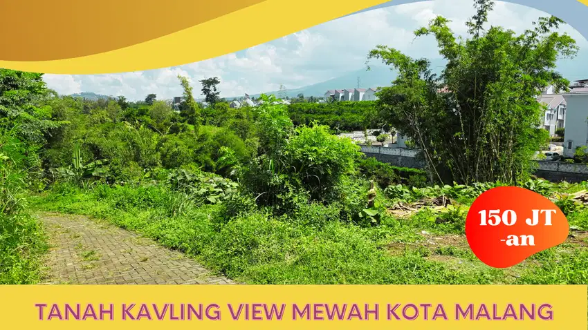 Kavling Murah Kota Malang Harga 150 Jutaan, SHM