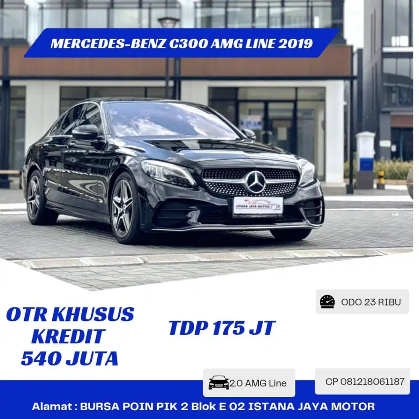 Mercedes Benz C300 AMG Line 2.0 CKD AT 2019