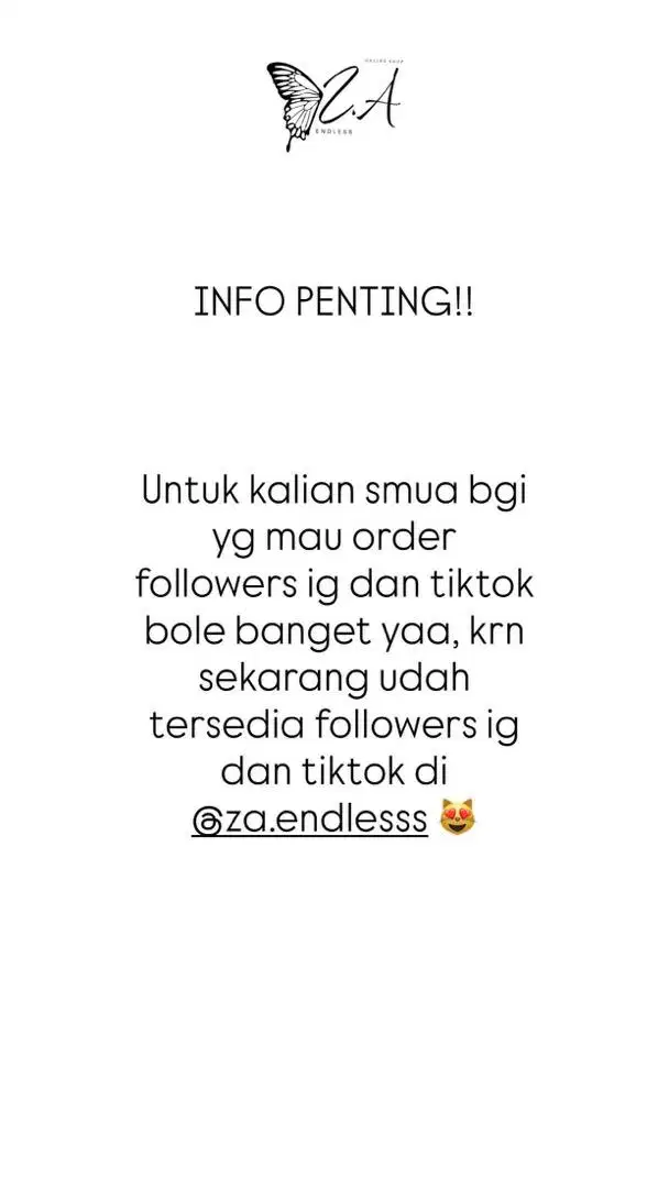 Jual followers ig dan tiktok
