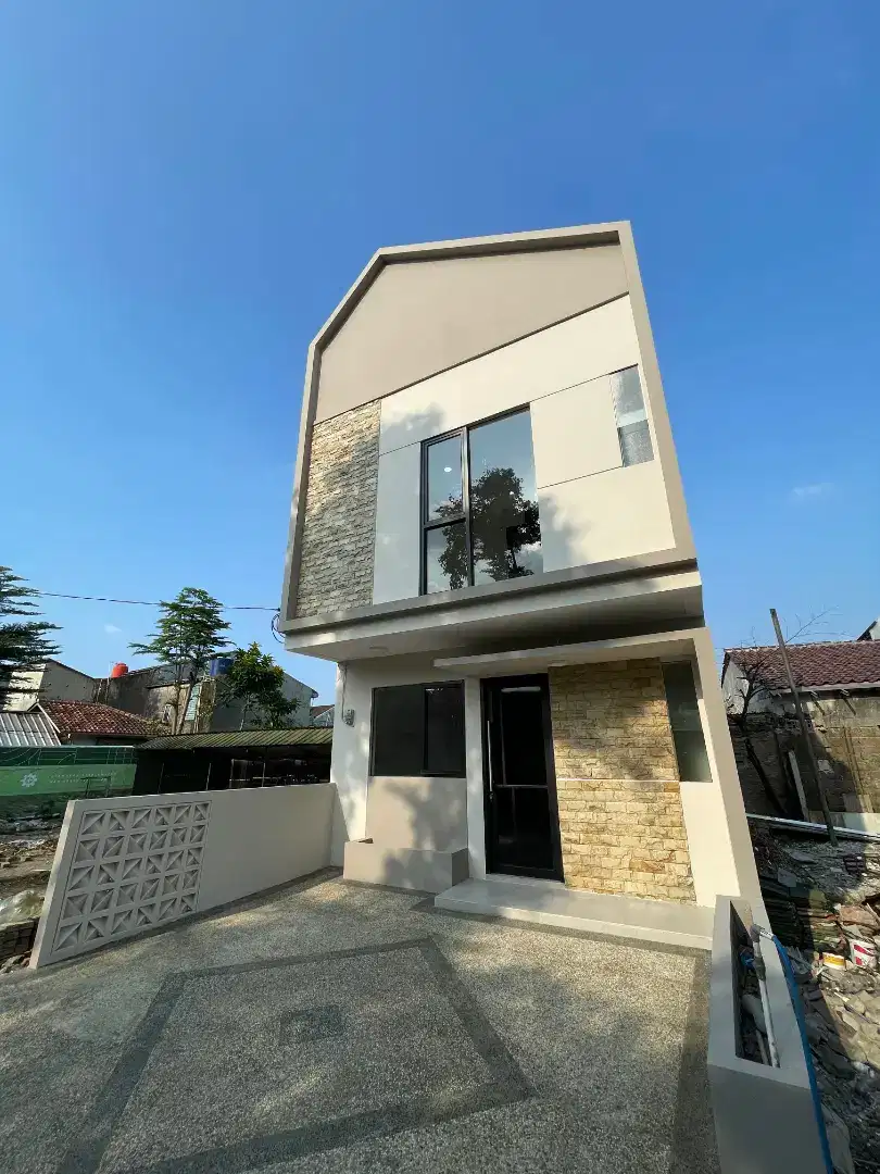 Rumah Baru 3KT di Pondok Gede Dekat Pintu Tol & LRT, Harga 700 Jutaan!