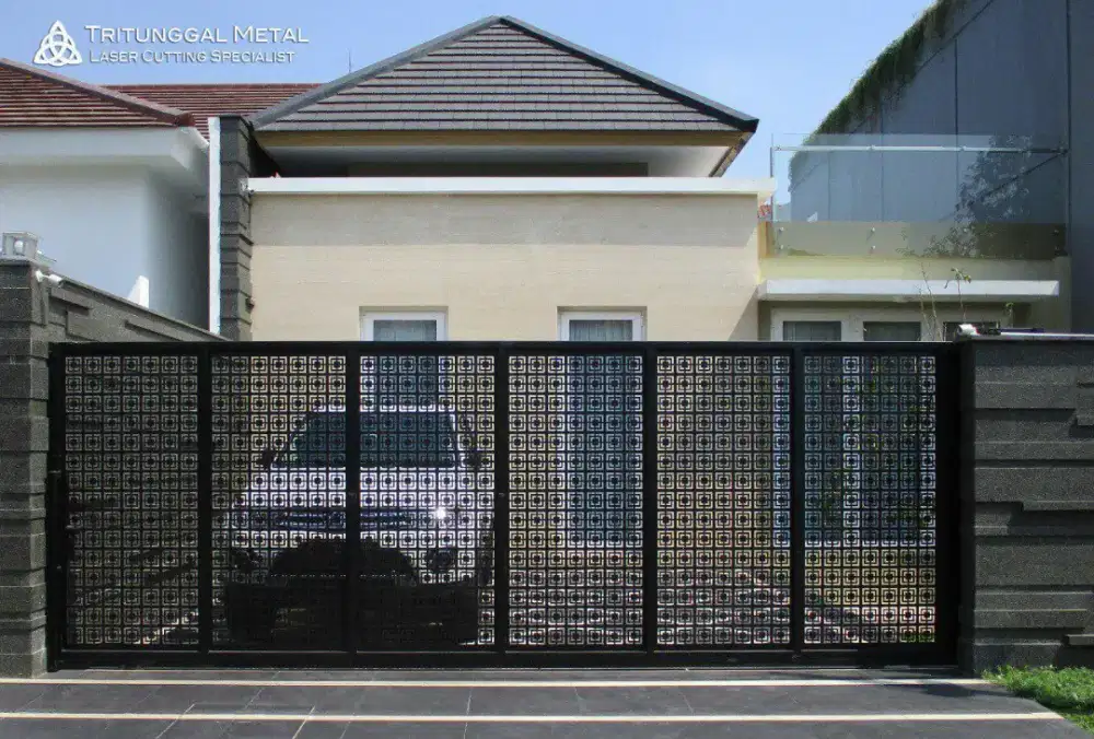 pagar cutting laser motif terbaru