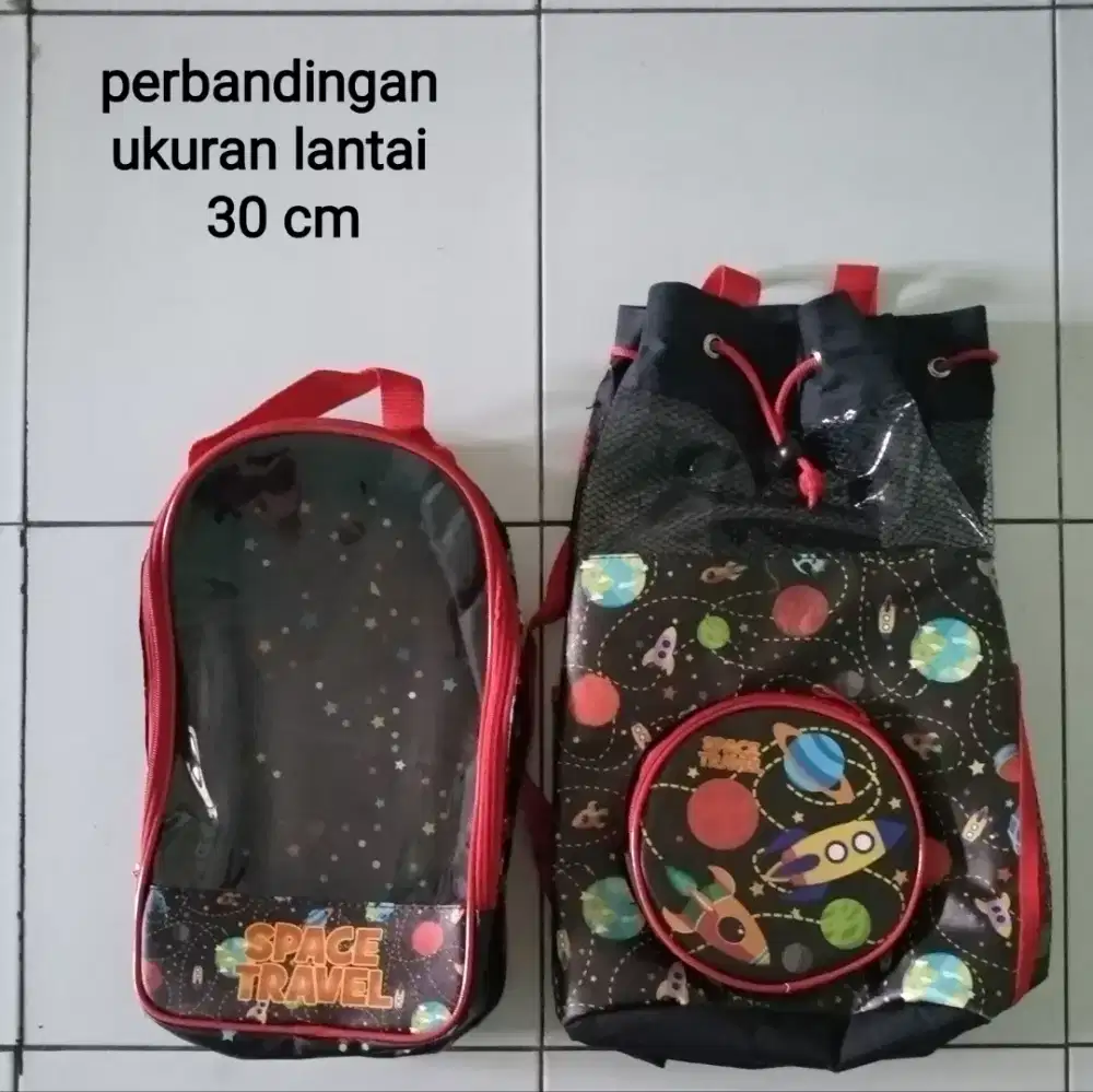 GRATIS tas ransel & tas jinjing, pbln 4 set bekal Tupperware-Tulipware