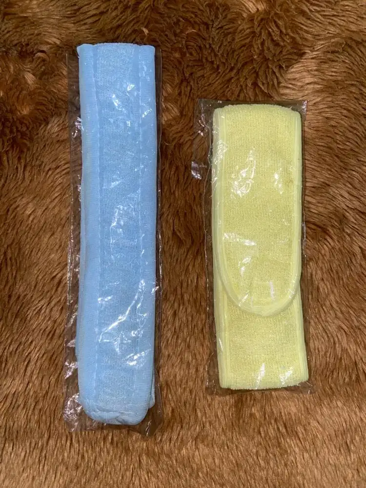 2 pcs headband spa/skincare Preloved