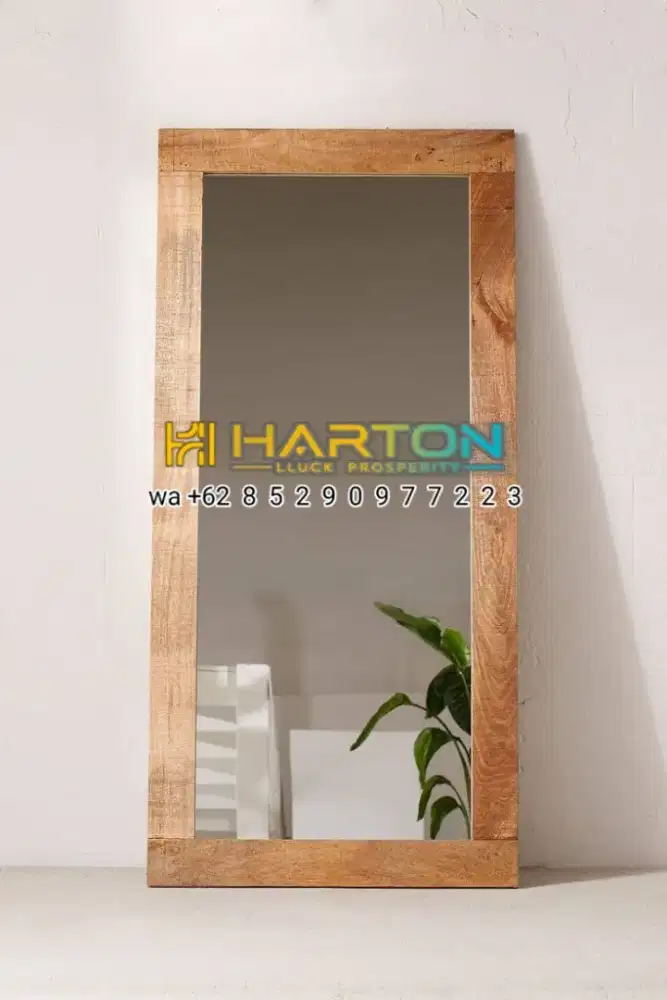 Cermin ukik mirror stand cermin minimalis modern estetik