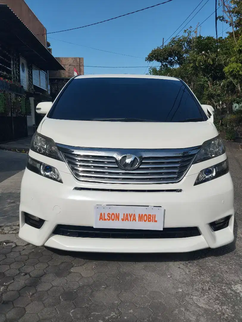 Toyota Vellfire 2.4 2010 siap pakai