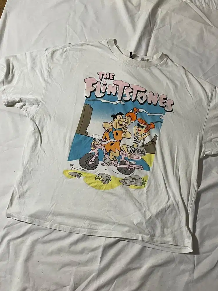 Original h&m Flintstones T shirt 100th year anniversary