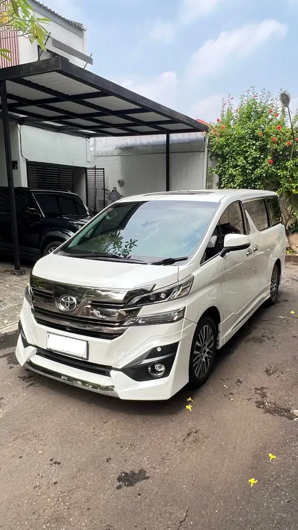 Toyota Vellfire 2017 Bensin