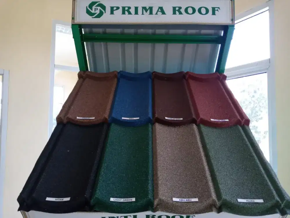 Genteng metal pasir prima roof tebal 0.25 mm