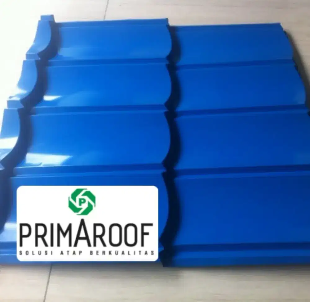 Genteng metal prima roof colour tebal 0.30 mm
