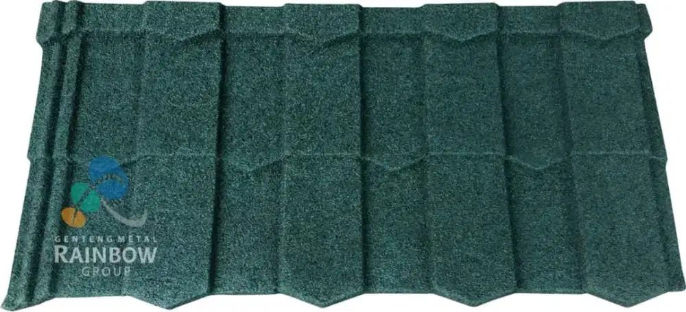 Genteng metal rainbow sirap tebal 0.30 mm