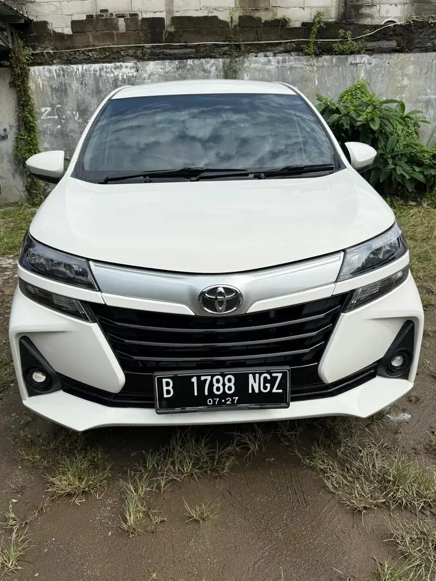 avanza E upgrade G manual mt 2020 putih km low, mobil antik