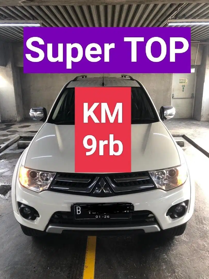 Mitsubishi Pajero Sport Exceed 2015 KM 9rb!