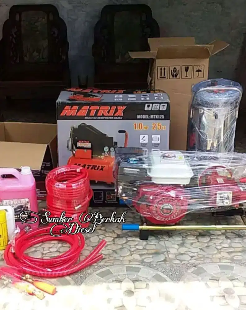 Promo Paket mesin cuci steam salju