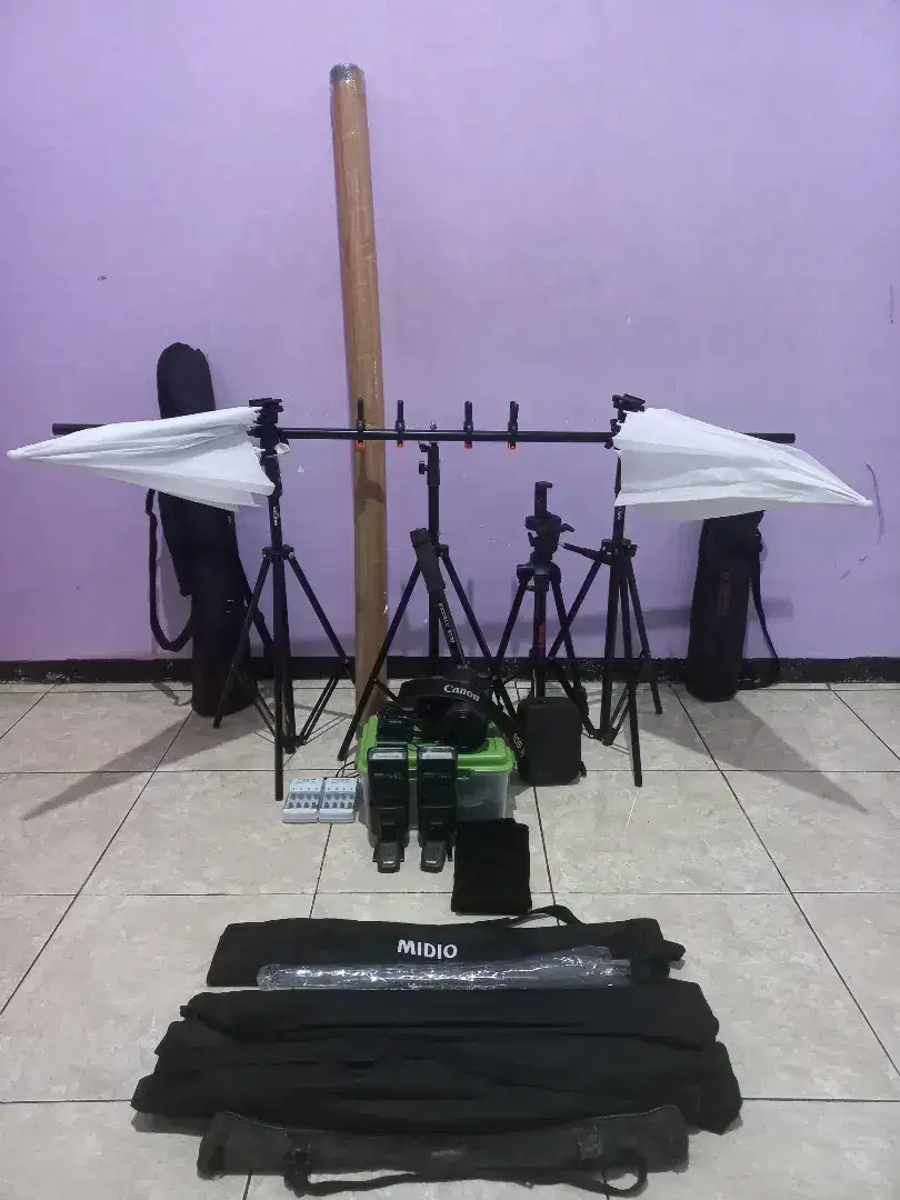 Jual BU, PAKET KAMERA 1 STUDIO Harga murah, ambil semua ad diskon lagi