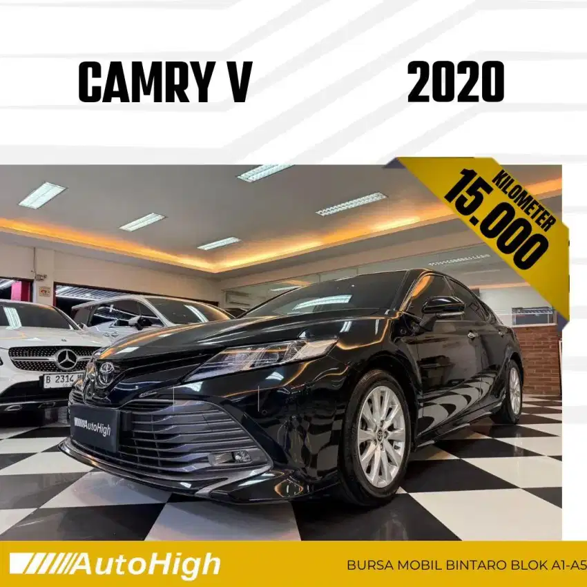 DP10% [Km15.000] Camry V 2020 Black / Accord Reg 2019 #AUTOHIGH