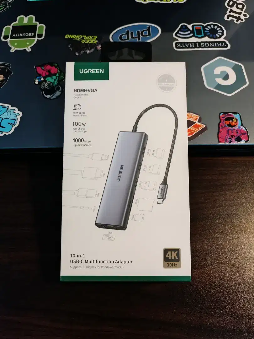 PROMO CLEARANCE UGREEN USB HUB 10 IN 1 GARANSI 2 TAHUN
