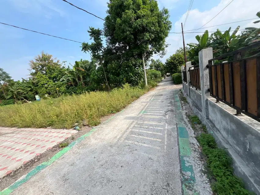 5 Menit Ringroad dan RS Hardjolukito Berbah Janti Jogja, Tanah SHM