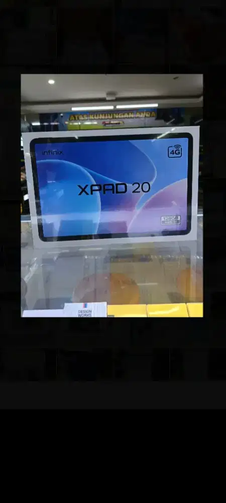 Tablet infinix XPAD 20 LTE 8/256 danrom128gb resmi