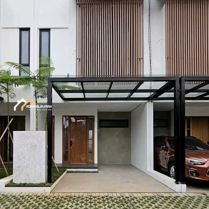 Rumah 2 lantai dengan konsep Japanese Minimalist di Rancho Indah