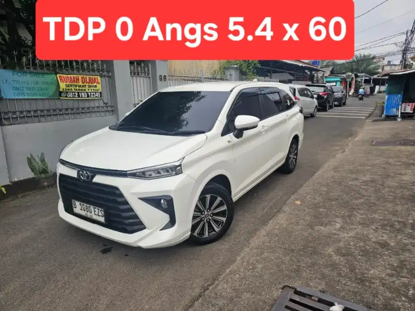TDP 0 Angs Termurah All New Avanza G 2023 Metic Putih Low Km Like New