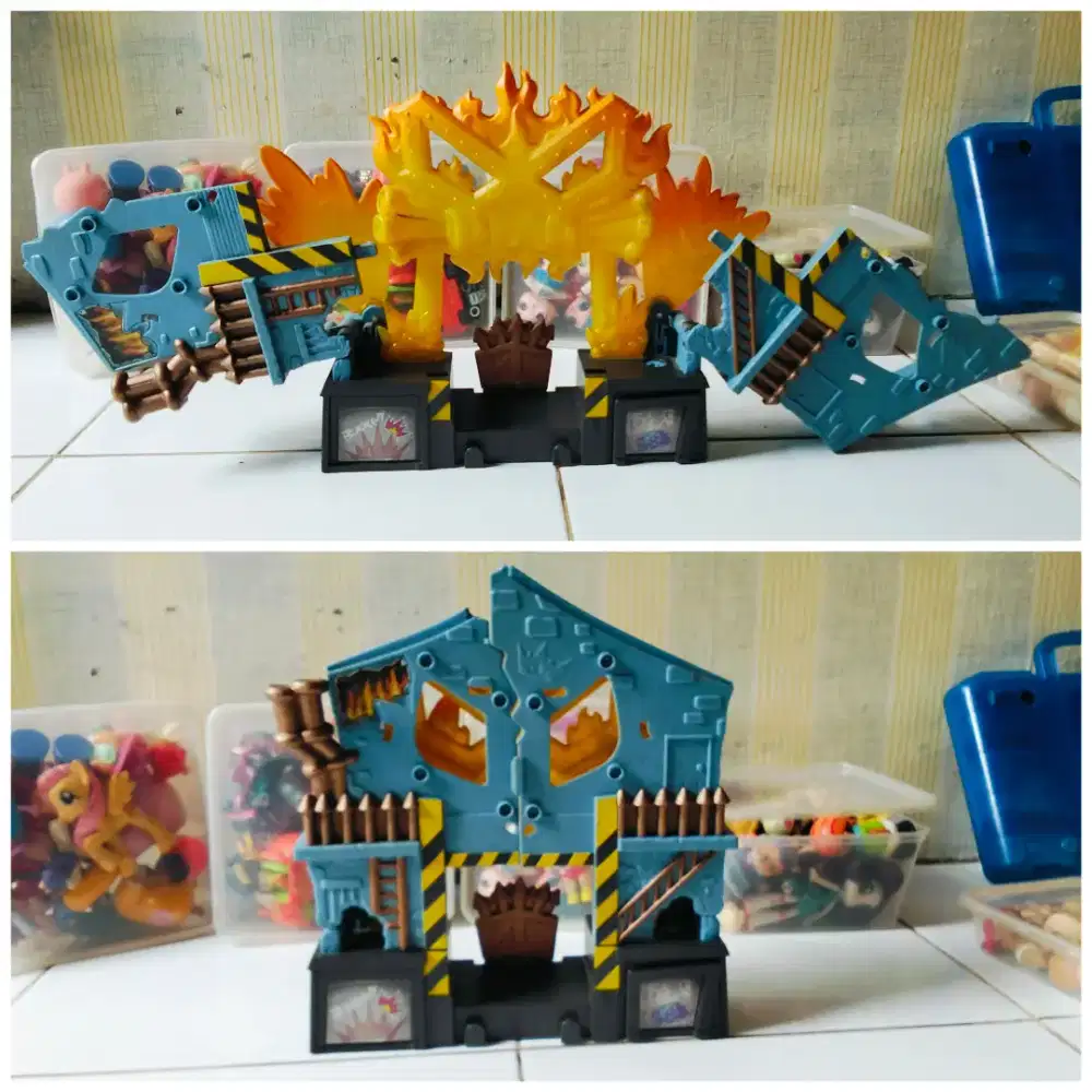 Diorama track Hotweels preloved/bekas pakai