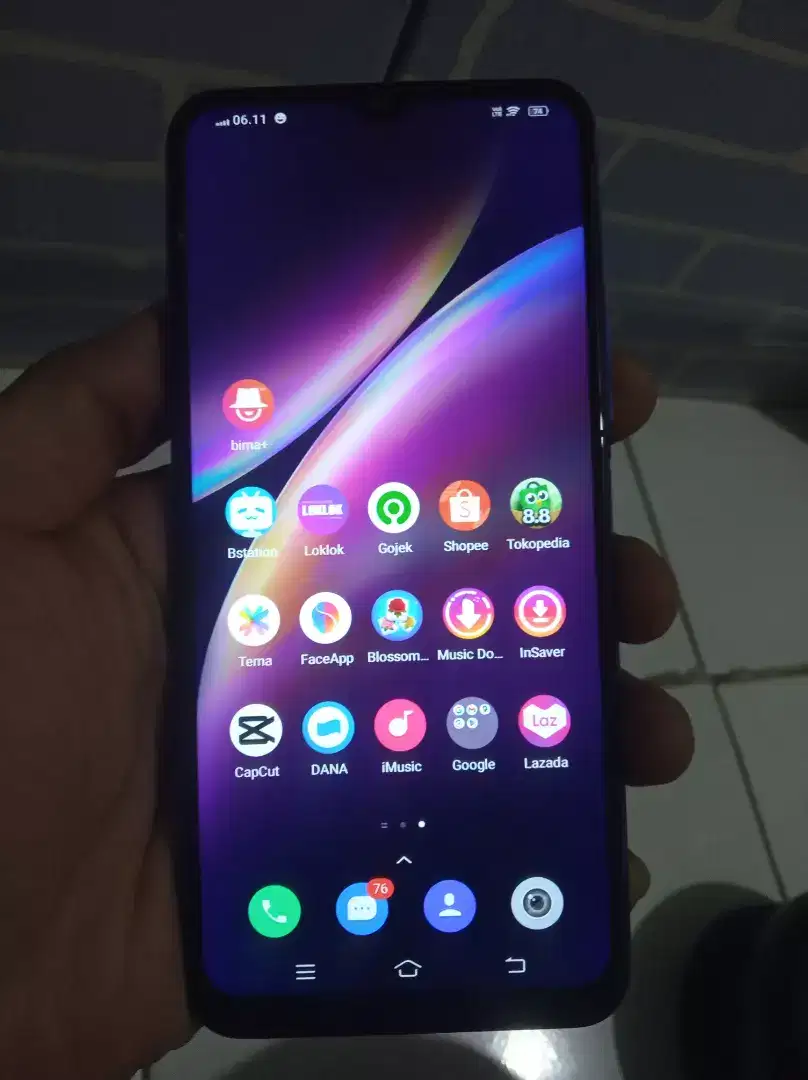 Vivo Y20 (V2027) Ram 3+0,50 /64