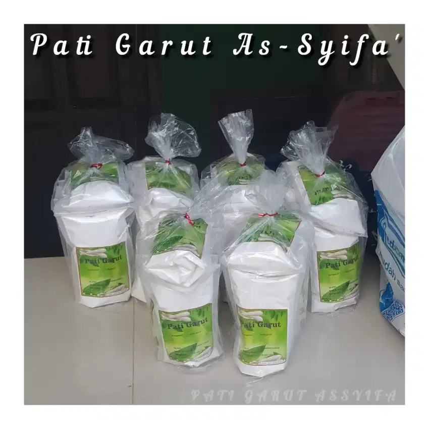 Tepung Pati Garut  Asli